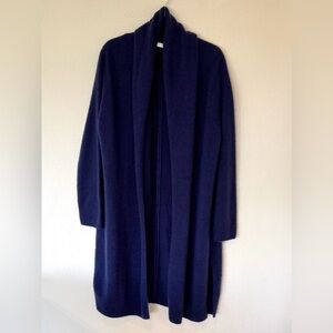 The Row Cashmere Duster Open Cardigan